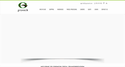 Desktop Screenshot of gogroneck.com